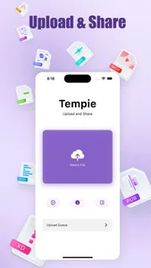 Tempie: Cloud Upload & Share screenshot 0