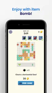 Block Puzzle+ with items screenshot 2