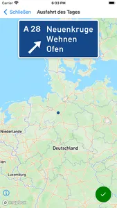 Ausfahrtquiz screenshot 1