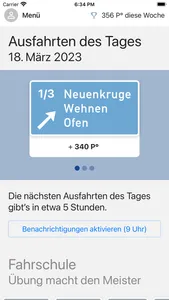 Ausfahrtquiz screenshot 2