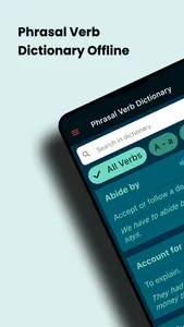 Phrasal Verb Dictionary screenshot 0