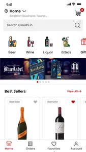 Cloud9Liquor: Alcohol Delivery screenshot 1