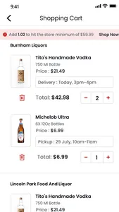 Cloud9Liquor: Alcohol Delivery screenshot 3