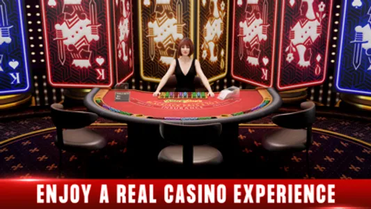 Blackjack 21: Octro Black jack screenshot 1