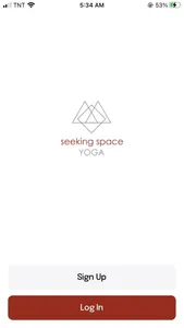 Seeking Space Yoga App screenshot 0