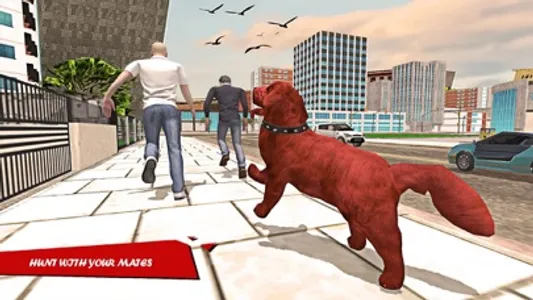 Big Red Dog Simulator 3D screenshot 0