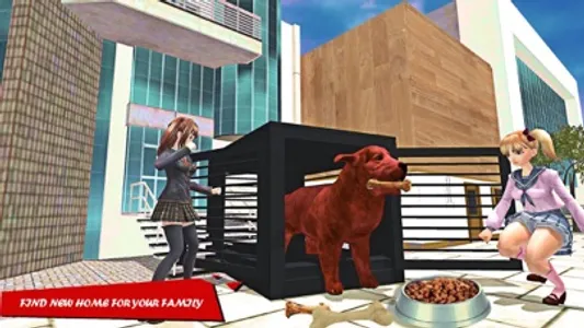 Big Red Dog Simulator 3D screenshot 4