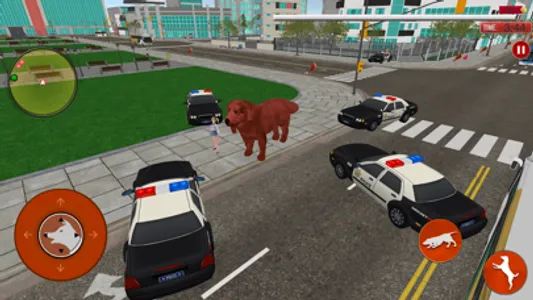 Big Red Dog Simulator 3D screenshot 7