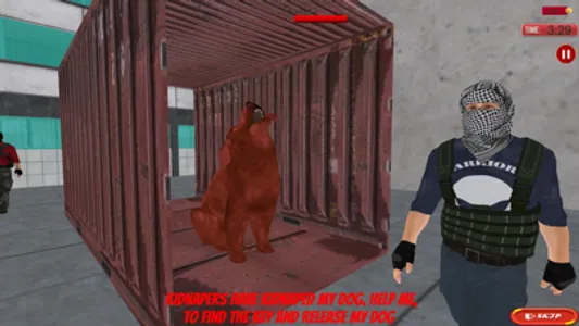 Big Red Dog Simulator 3D screenshot 8