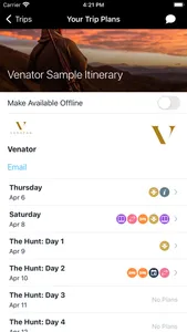 Venator: Hunt Planner screenshot 1