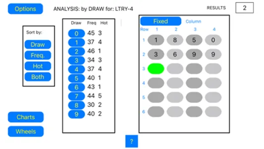 Lottery Lotto Analysis Pro screenshot 1