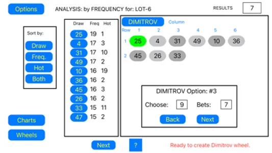 Lottery Lotto Analysis Pro screenshot 8