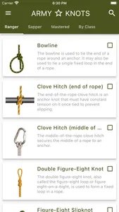 Army Ranger Knots screenshot 0