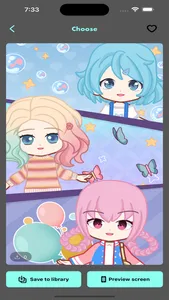 Magic dress : princess doll Up screenshot 3