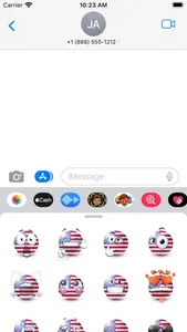 USA Flag Emoji screenshot 0