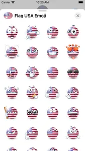 USA Flag Emoji screenshot 1