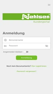 Nehlsen Kundenportal screenshot 1