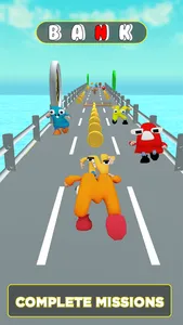 Alphabet Runner 3D ABC Race screenshot 2