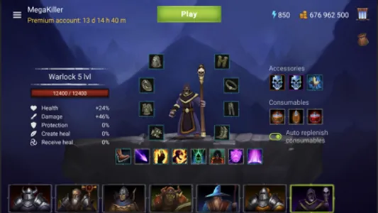 Arena Battle: Chess & RPG screenshot 0