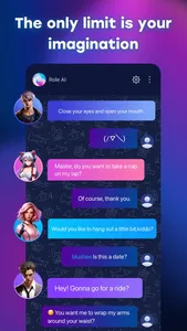 Role AI - Chat with AI friends screenshot 3