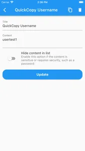 Quick Copy - Easy Copy Paste screenshot 1