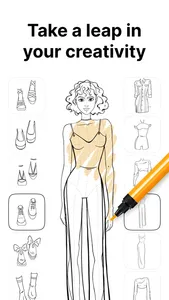 Fashion Design Sketch Tools screenshot 3