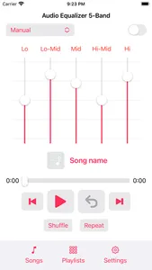 Audio Equalizer 5-Band screenshot 0