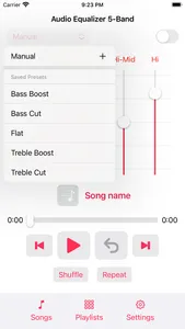 Audio Equalizer 5-Band screenshot 1