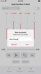 Audio Equalizer 5-Band screenshot 2