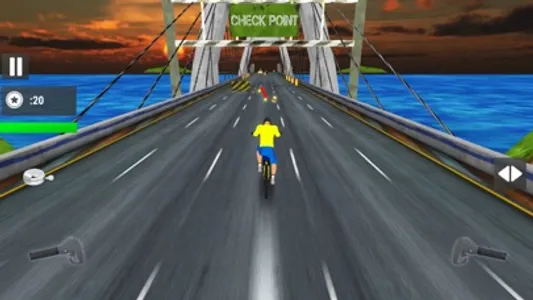 Bicycle Racing 3D Game screenshot 1