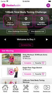 Denise Austin App screenshot 5