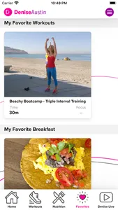 Denise Austin App screenshot 6