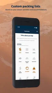 Packup - Trip Planning screenshot 1