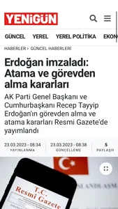 Gazete Yenigün screenshot 1