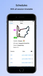 Formula Tracker screenshot 1