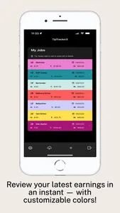 Tip TrackerX screenshot 1