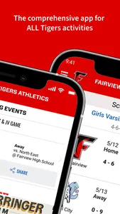 Fairview Tigers Athletics screenshot 1