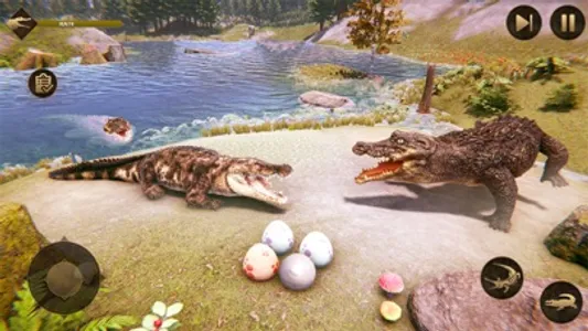 Angry Crocodile Animal Attack screenshot 2