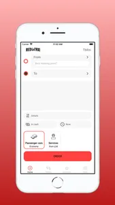 Red Taxi - order a taxi screenshot 1
