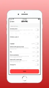 Red Taxi - order a taxi screenshot 2