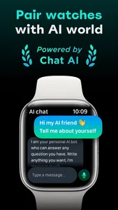 AI Chat: Bot for Apple Watch screenshot 1