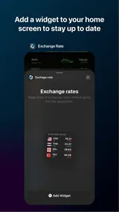 Exchange rates RU + widget screenshot 1