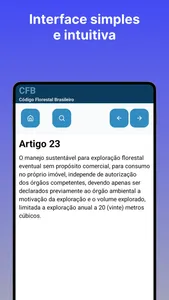 Cód. Florestal Brasil - SLEX screenshot 2