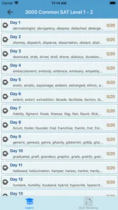 4000 SAT Vocabulary screenshot 1