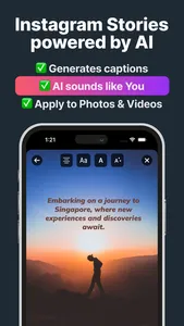 StorytellAI for Instagram screenshot 0