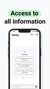 Barley AI : Chatbot Assistant screenshot 1