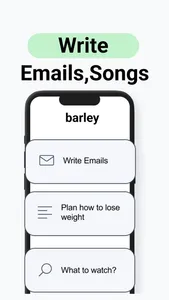 Barley AI : Chatbot Assistant screenshot 2