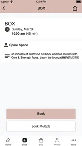 SPACE – Movement & Wellness screenshot 2