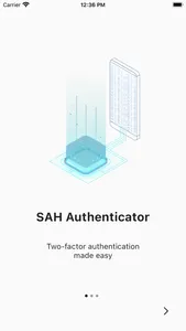 SAH Authenticator screenshot 0