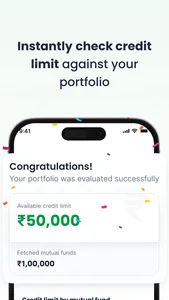 Volt Money: Mutual Fund Loan screenshot 1